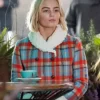 Millie Gibson Doctor Who Plaid Coat Front webp