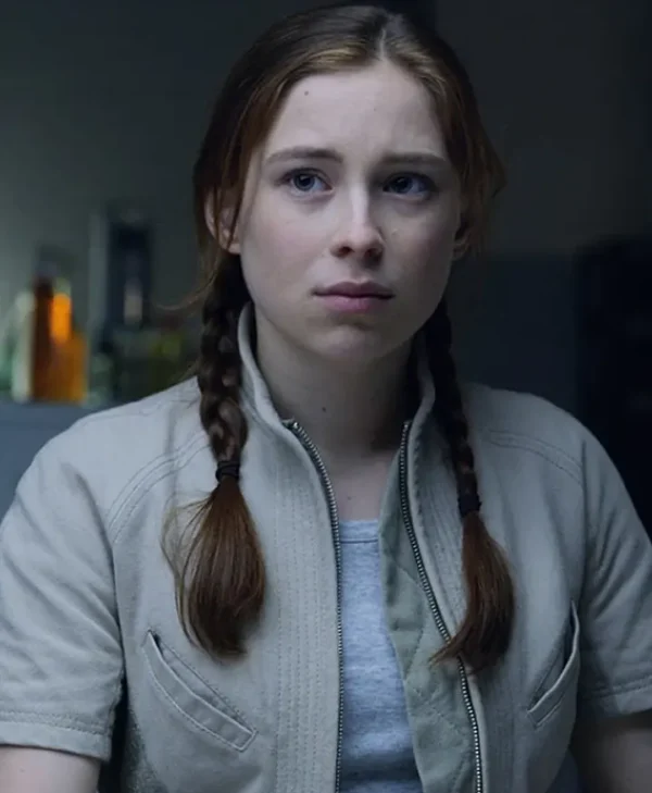 Mina Sundwall Lost In Space White Jacket