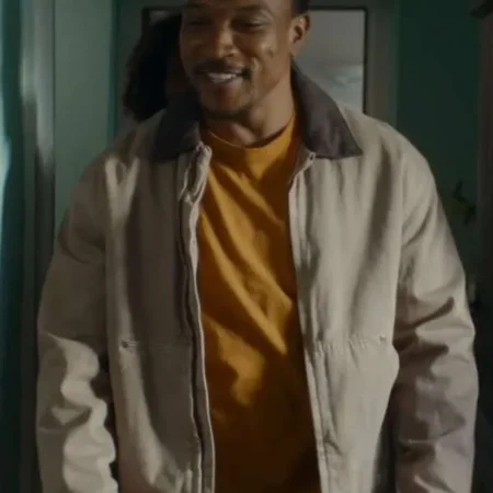 Missing You 2025 Ashley Walters Off White Cotton Jacket