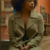 Missing You S01 Rosalind Eleazar Beige Trench Coat