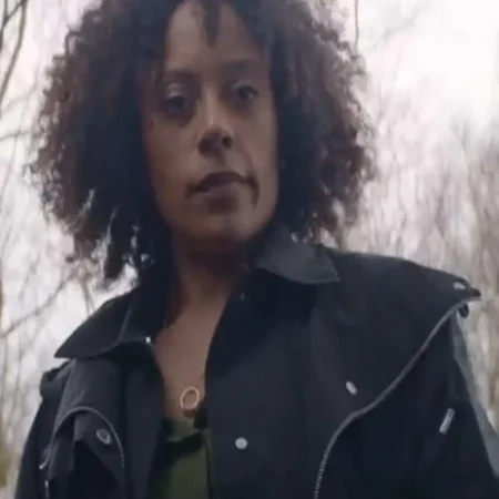 Missing You S01 Rosalind Eleazar Black Hooded Coat