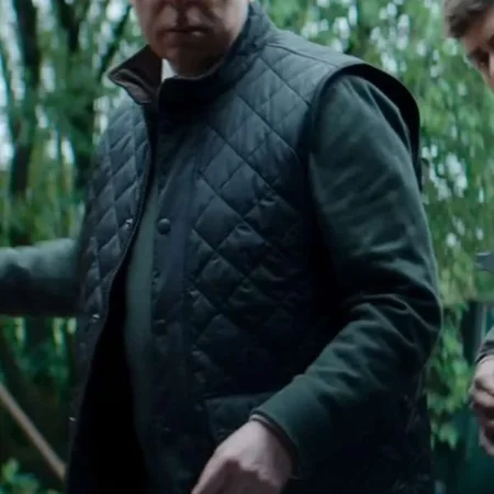 Missing You S01 Titus Black Quilted Vest