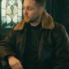 MobLand S01 Bradley Turner Brown Leather Jacket webp