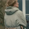 MobLand S01 Joanne Froggatt Hooded Coat Back webp
