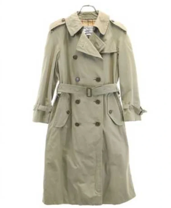 MobLand S01 Seraphina Harrigan Beige Trench Coat webp