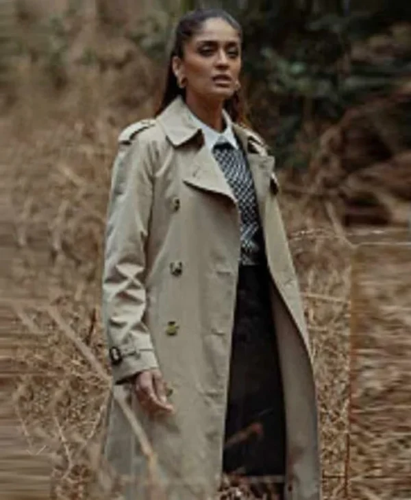 MobLand S01 Seraphina Harrigan Trench Coat webp