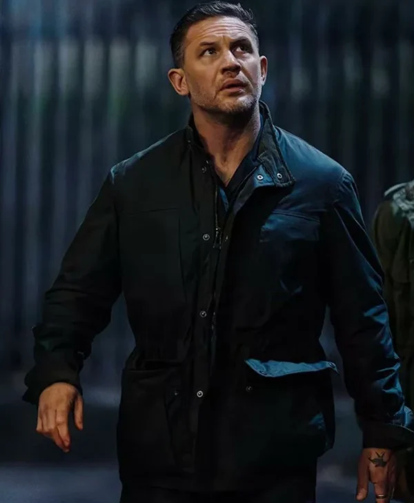 MobLand S01 Tom Hardy Black Jacket webp