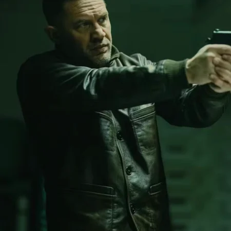 MobLand S01 Tom Hardy Bomber Leather Jacket webp