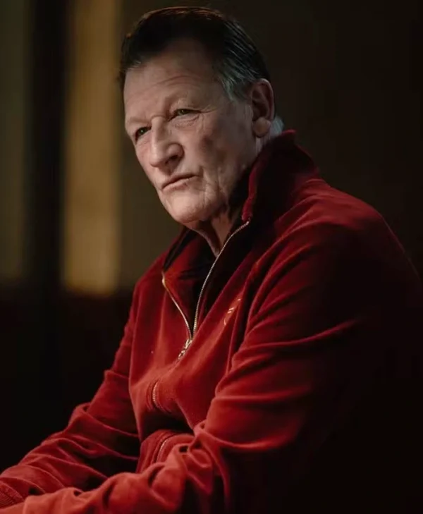 Mobland S01 Geoff Bell Red Track Jacket Side webp