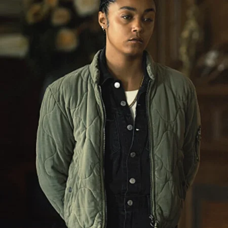 Mobland S01 Jasmine Jobson Quilted Jacket webp