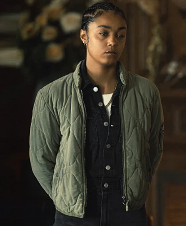 Mobland S01 Jasmine Jobson Quilted Jacket webp