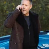 Mobland S01 Paddy Considine Brown Suede Coat webp