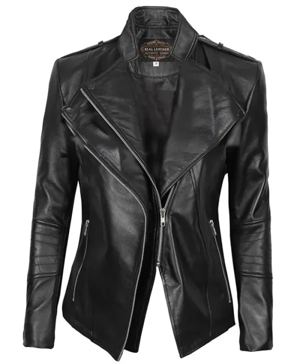 Monica Geller Leather Jacket webp