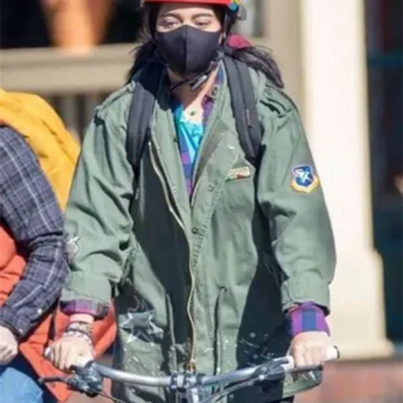 Ms Marvel Iman Vellani Green Hooded Jacket