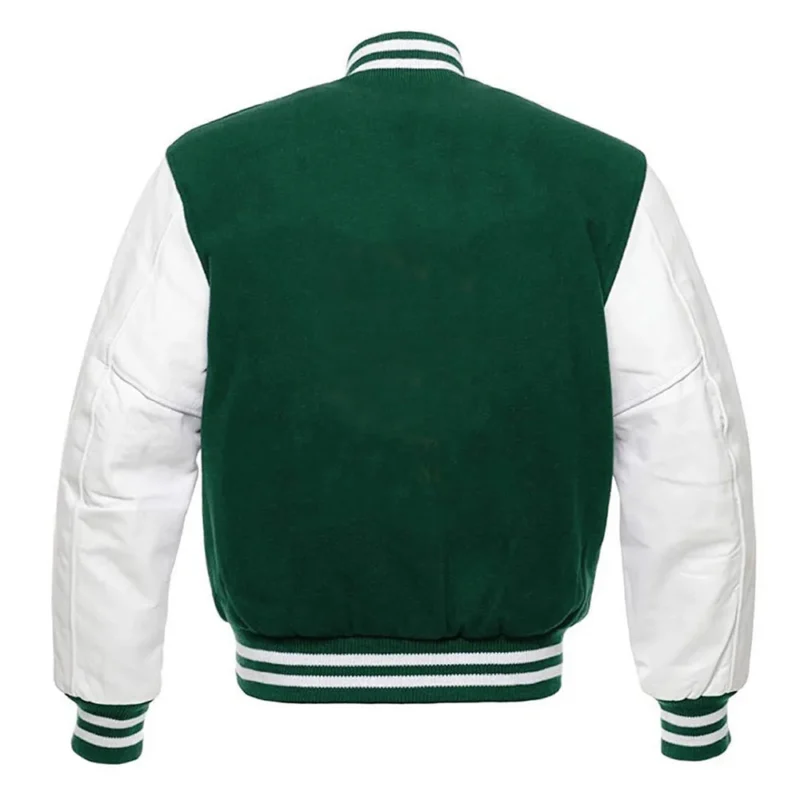 NY Jets Kevin Arnold Varsity Jacket back webp