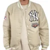 NY Yankees World Series 2009 Satin Bomber Jacket webp