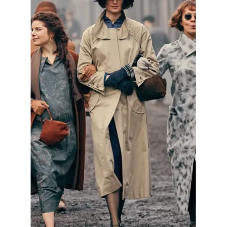 Natasha O?Keeffe Peaky Blinders Lizzie Stark Trench Coat