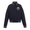 Navy Buffalo Sabres Poly Twill Jacket webp