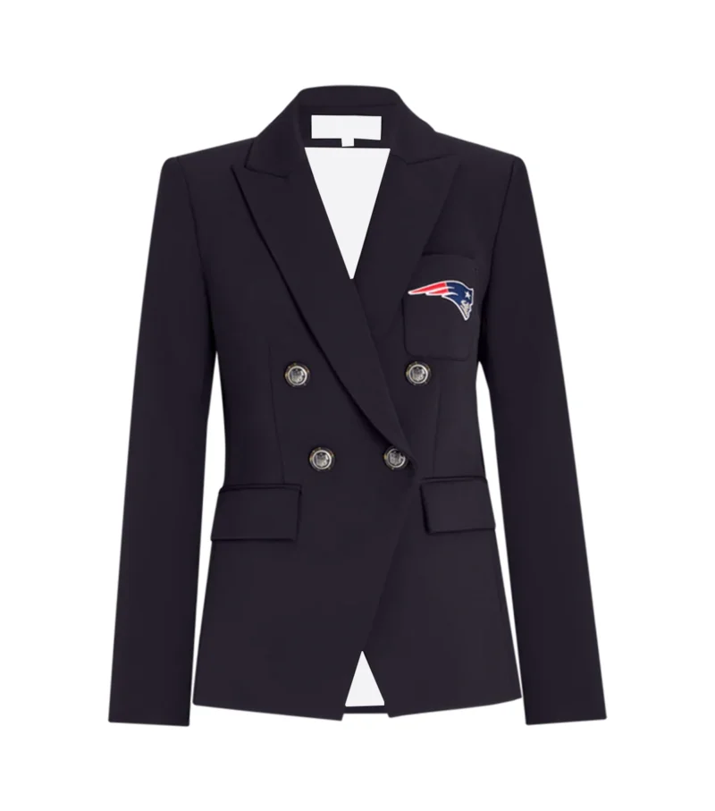 New England Patriots Black Blazer webp