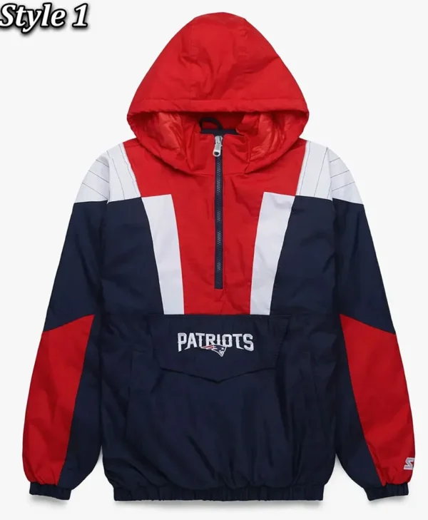New England Patriots Pullover Jacket webp