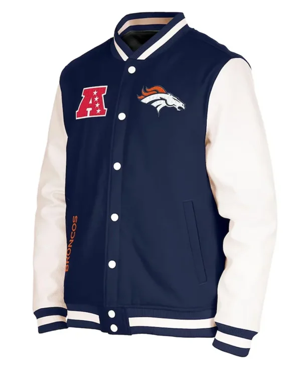 New England Patriots Third Down Varsity Jacket webp