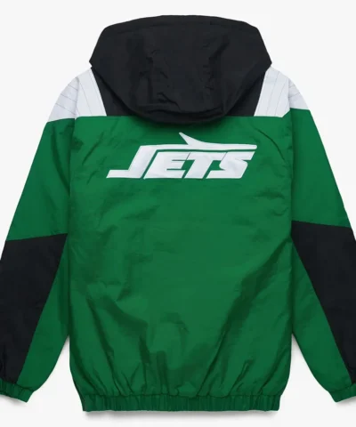 New York Jets Pullover Jacket back webp