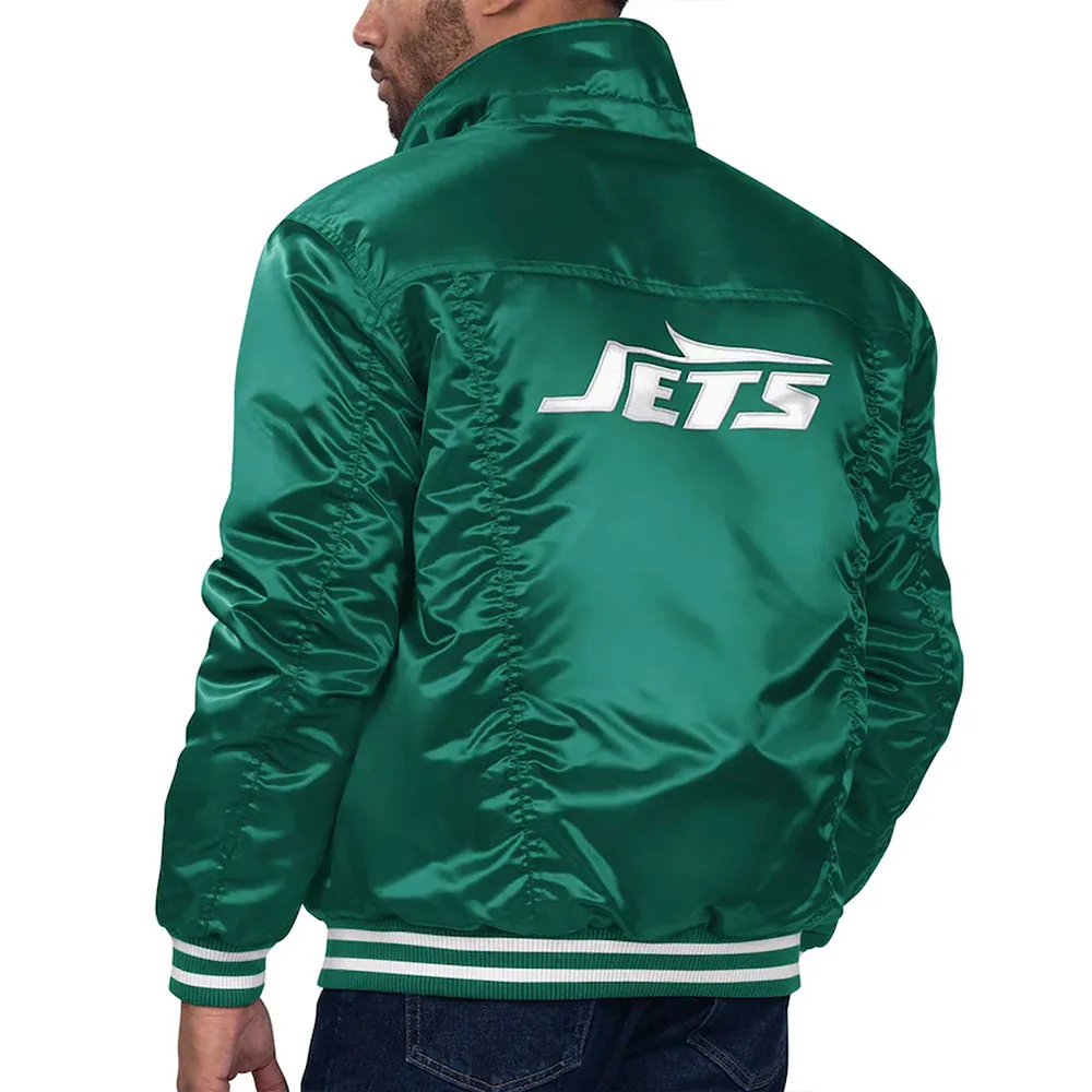 New York Jets Silver Tab Trucker Jacket back webp New York Jets Silver Tab Trucker Jacket back webp