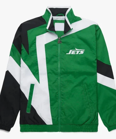 New York Jets Star Windbreaker Jacket webp