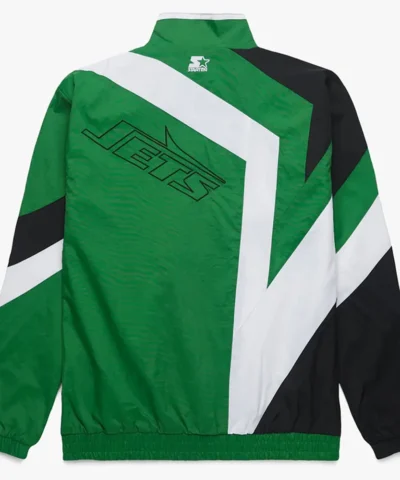 New York Jets Star Windbreaker Jacket back webp