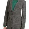 Oly Chalmers Davis Bump S04 Grey Plaid Blazer