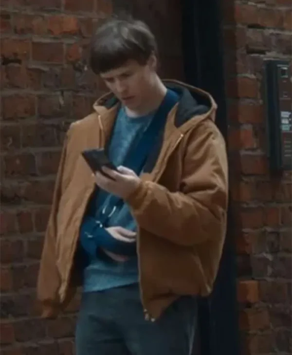 Oscar Kennedy Missing You Brown Jacket For Men webp