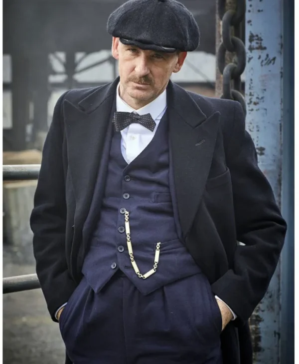 Paul Anderson Peaky Blinders Arthur Shelby Black Coat