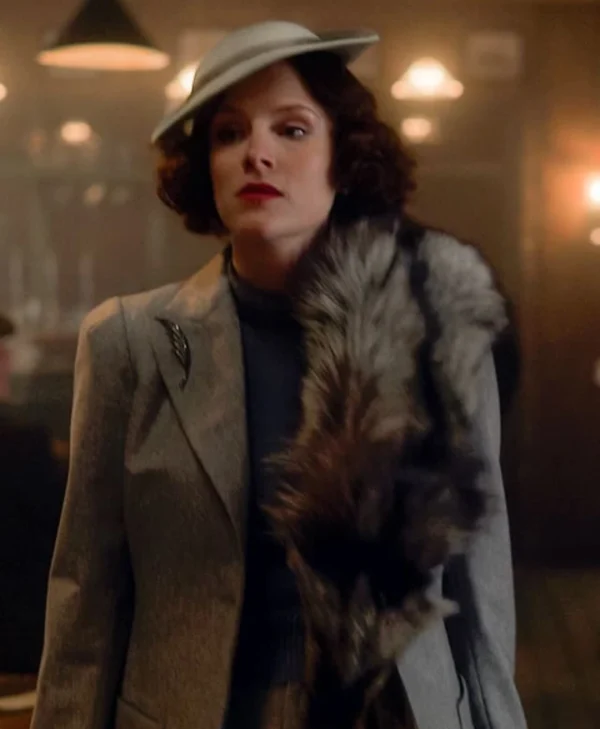 Peaky Blinders Ada Shelby S06 Grey Blazer