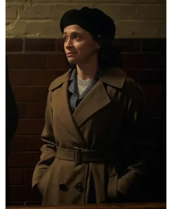 Peaky Blinders Captain Swing Brown Belted Coat