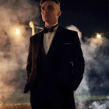 Peaky Blinders Thomas Shelby Black Tuxedo Suit