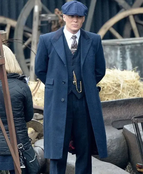 Peaky Blinders Thomas Shelby Blue Long Coat