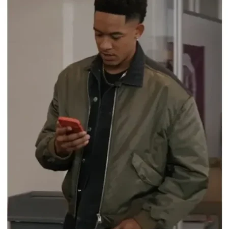 Peyton Alex Smith All American Homecoming Bomber Jacket