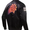 Phoenix Suns 202324 City Edition Black Varsity Jacket Back webp