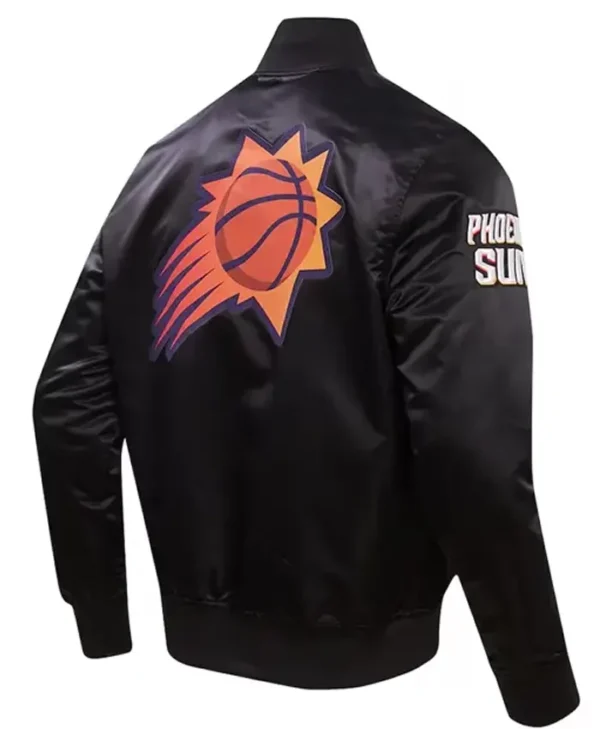 Phoenix Suns 202324 City Edition Black Varsity Jacket Back webp