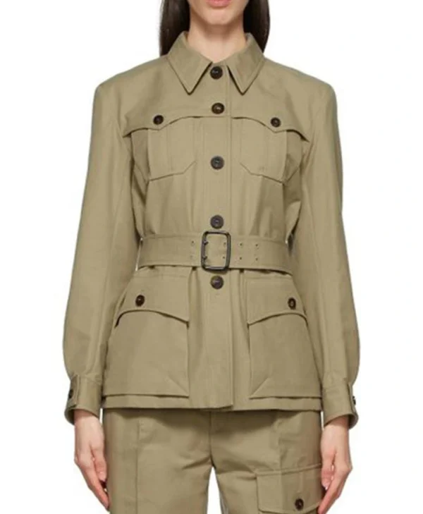 Power Book II Ghost S02 Lauren Olive Green Jacket