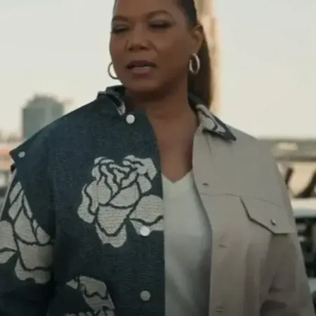 Queen Latifah The Equalizer Season 2 Flowers Printed Jacket