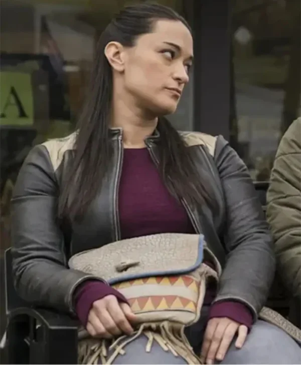Resident Alien Asta Twelvetrees Biker Leather Jacket sit webp