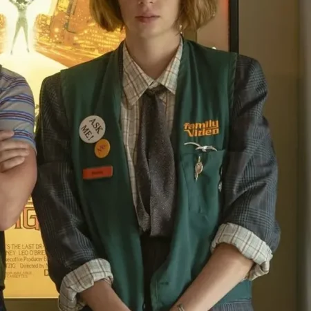 Robin Stranger Things Ask Me Family Video Vest webp