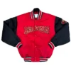 Rochester Red Wings 1990s Satin Varsity Jacket webp