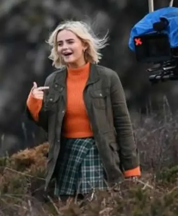 Ruby Sunday Doctor Who S14 Green Cotton Jacket webp