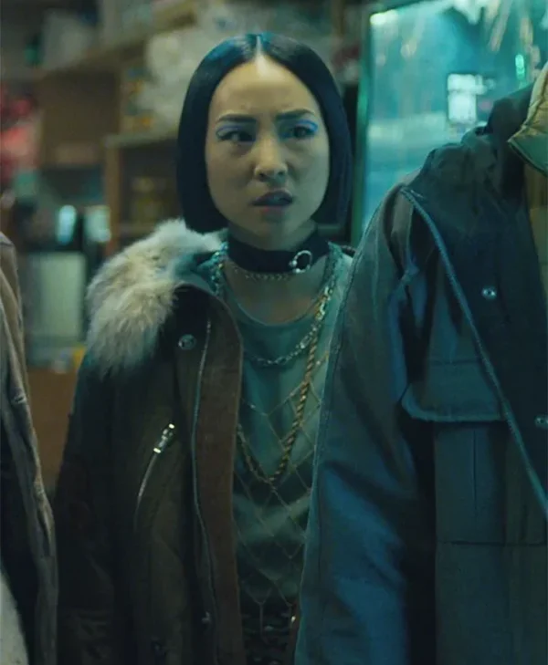 Russian Doll S02 Maxine Fur Hooded Collar Jacket