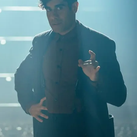 Sacha Dhawan Doctor Who Season 13 Episode 9 the Master Gray Blazer webp