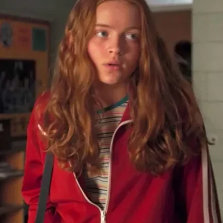 Sadie Sink Stranger Things Season 02 Max Mayfield Red Jacket webp