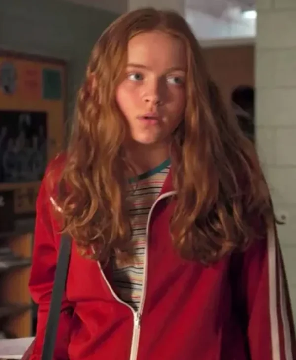 Sadie Sink Stranger Things Season 02 Max Mayfield Red Jacket webp