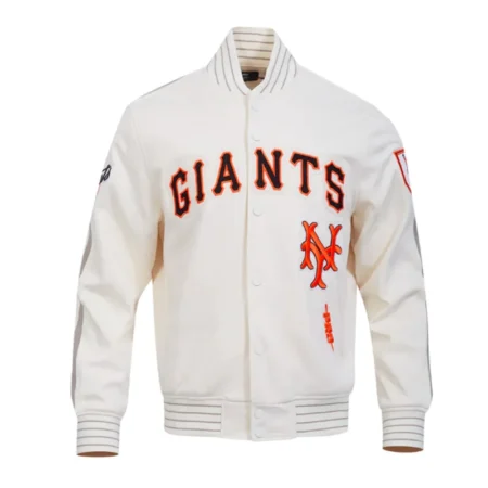 San Francisco Giants Logo Game Day Eggshell Jacket